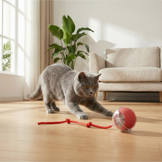 Balle Interactive Pour Chat/Chien